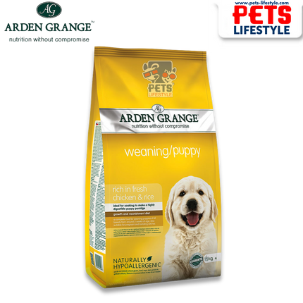 Arden Grange Weaning Puppy Dry Dog Food Rich in Fresh Chicken & Rice