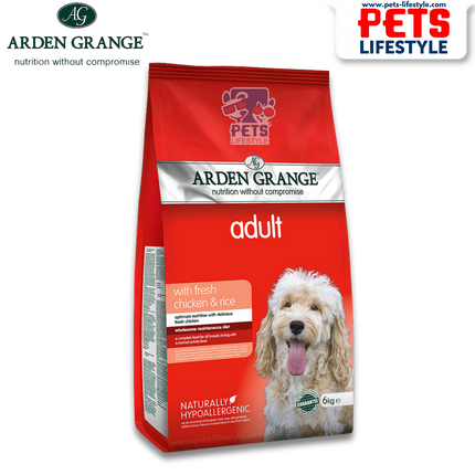 Arden Grange Adult Dog With Fresh Chicken & Rice