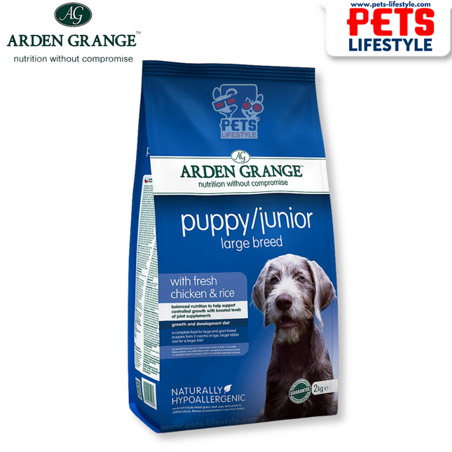 Arden Grange Dry Dog Food Large Breed Junior Puppy Food With Fresh Chicken & Rice
