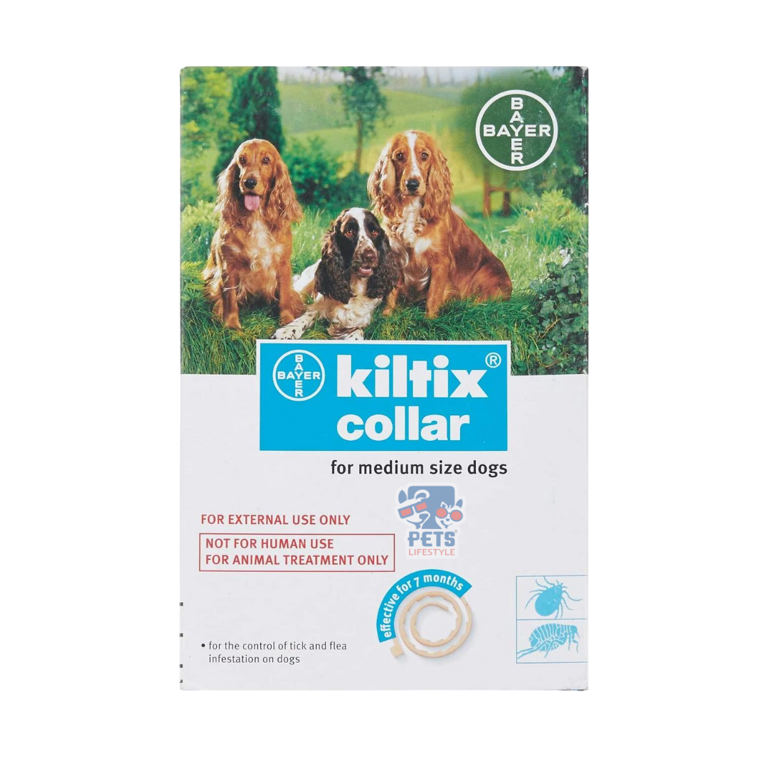 Bayer Kiltix Tick Collar for Medium Dogs Pets Lifestyle