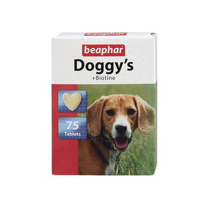 Beaphar Doggy's + Biotin - Beneficial Tab for Dogs