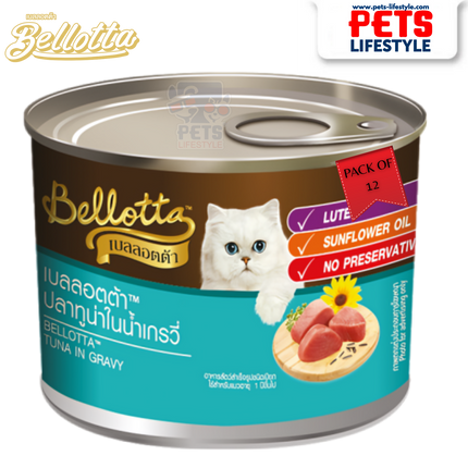 Bellotta Tuna in Gravy Tin – Adult Cat