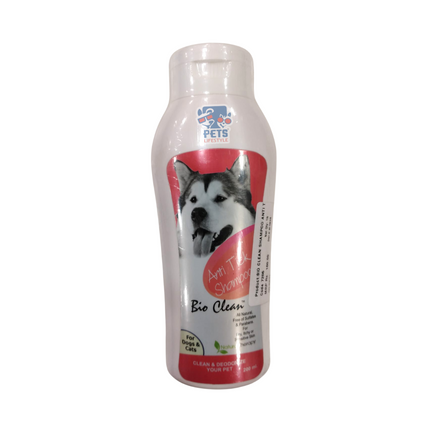 Bio Clean Dog Anti Tick Shampoo Pack of 200ml