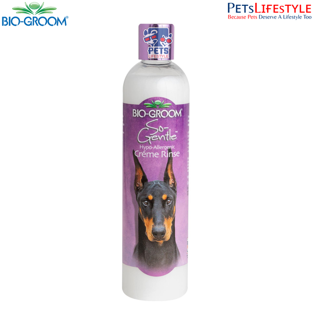 Bio-Groom So-Gentle Hypo-Allergenic Creme Rinse Dog Conditioner (355 ML)
