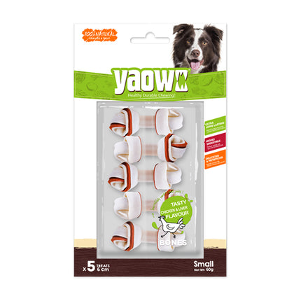 Gnawlers Yaowo Knotted Bone 2.5 inch