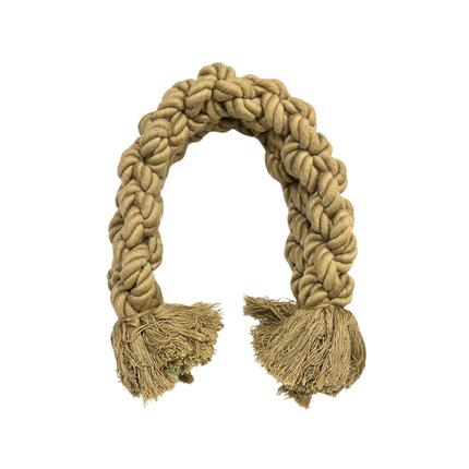 Braided Cotton Rope Retriever Roll Dog Toy