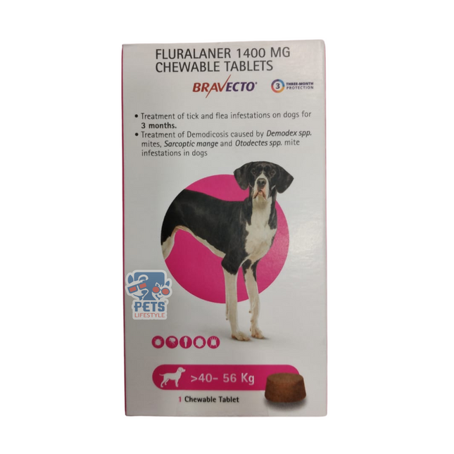 Bravecto Tick & Flea Chewable Tablet