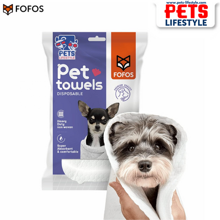 FOFOS Disposable Pet Towels – Super Absorbent