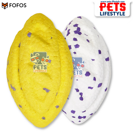 Fofos ETPU Rugby Ball Fetch Dog Toy