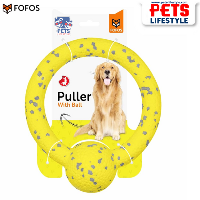 Fofos Durable Puller Dog Toy RING