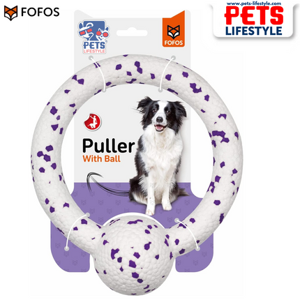 Fofos Durable Puller Dog Toy RING