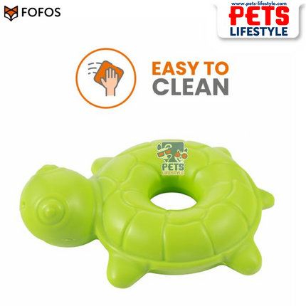 FOFOS Ocean Animal Chewing Squeaky Turtle – Durable Floating Toy for Strong Chewers