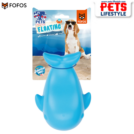 FOFOS Ocean Animal Chewing Squeaky Whale