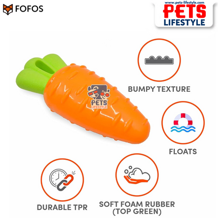 FOFOS Vegi-Bites Carrot – Chew Toy for Dogs