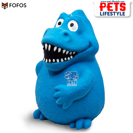 FOFOS Latex Bi Toy Dinosaur fun, squeaky chew toy