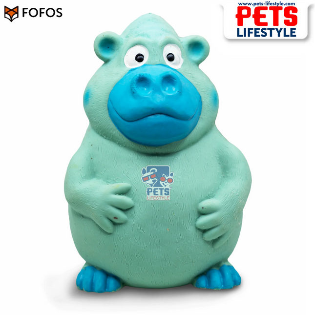 FOFOS Latex Bi Toy Ape quirky, squeaky chew toy