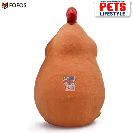 FOFOS Latex Bi Toy Rooster quirky and squeaky chew toy