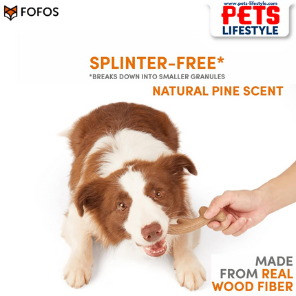 Fofos Woodplay Antler Dog Chew Toy