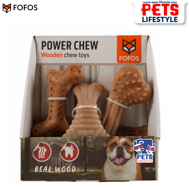 FOFOS Stix Dog Chew Toys Set M/L For Medium to Large Dogs (10–30 kg)