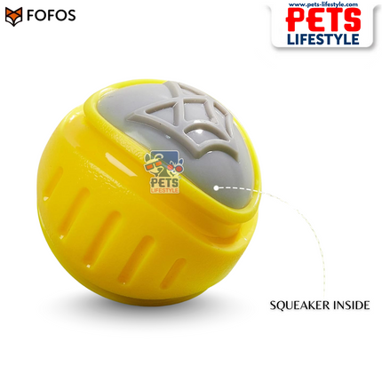 FOFOS Flexy Ball Ultra Bounce Chew Toy for Dogs