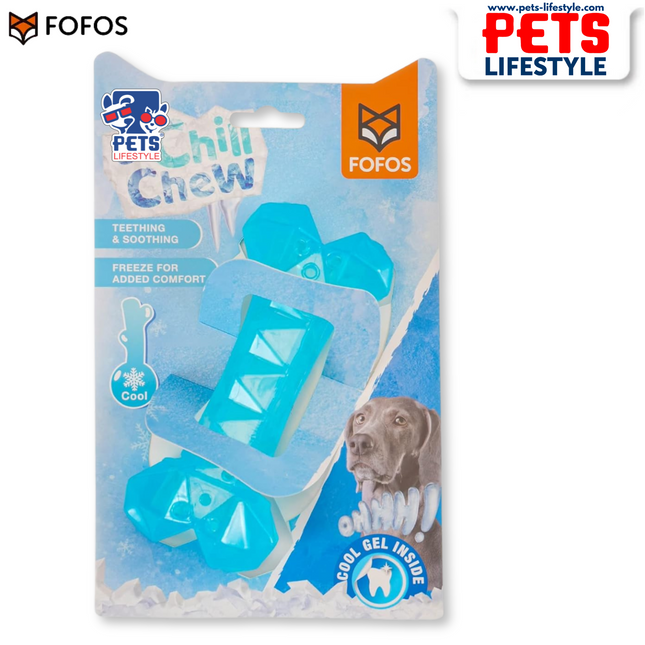 FOFOS Cooling Bone Chew Toy for Dogs
