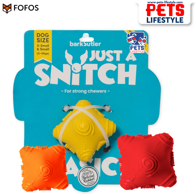FOFOS Barkbutler Just a Snitch Chew Toy for Dogs