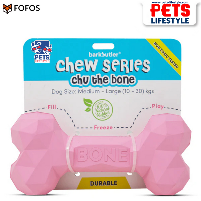 FOFOS Barkbutler Chu The Bone (Pink)