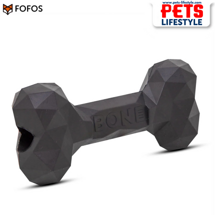 FOFOS Barkbutler Chu The Bone (Black) Chew Treat Toy for Dogs