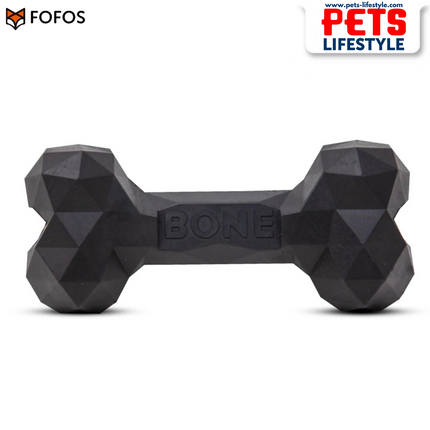 FOFOS Barkbutler Chu The Bone (Black) Chew Treat Toy for Dogs
