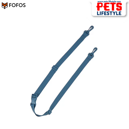 FOFOS Car Seat Carrier & Bed – Grey & Blue