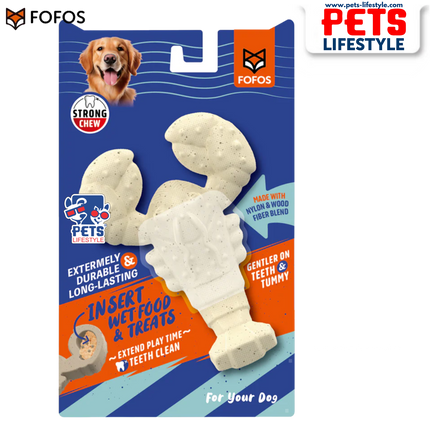FOFOS Durable Dog Chew Toy – Lobster