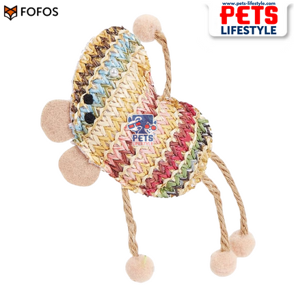 FOFOS Interactive Chic Cat Toy 3pk – Brown CATNIP TOYS