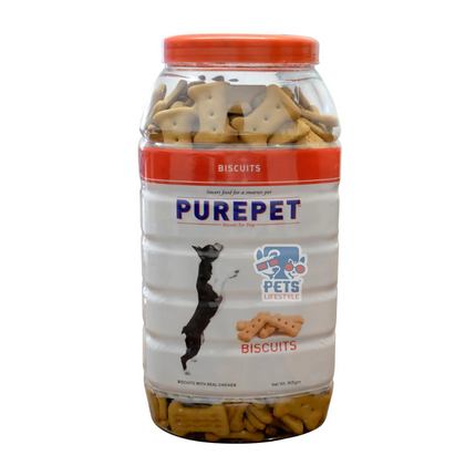 Buy Purepet Chicken Flavour Real Chicken Biscuit Dog Treats Online