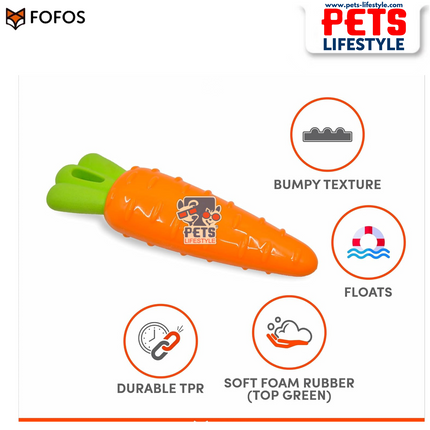 FOFOS Vegi-Bites Carrot – Chew Toy for Dogs