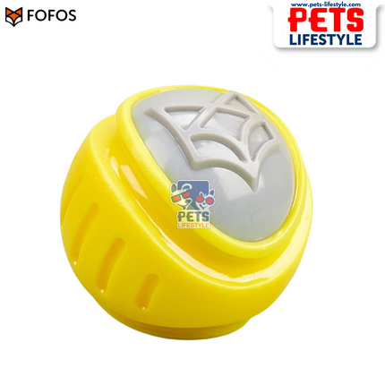 FOFOS Flexy Ball Ultra Bounce Chew Toy for Dogs