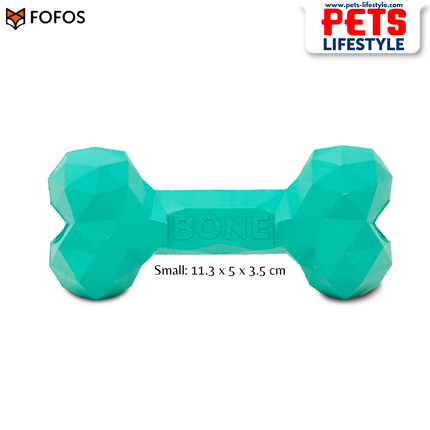 FOFOS Barkbutler Chu The Bone (Green) Chew Treat Toy for Dogs