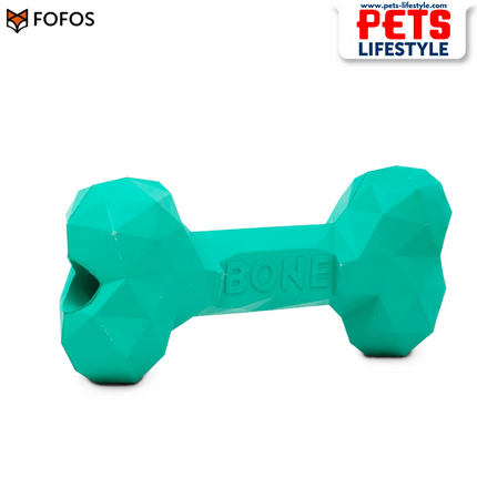 FOFOS Barkbutler Chu The Bone (Green) Chew Treat Toy for Dogs