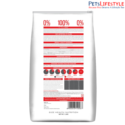 Drools Premium Small Breed Adult Dog Dry Food