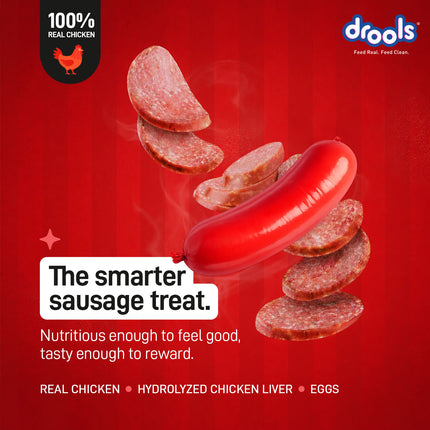 Drools Chicken Sausages Dog Treat 450g