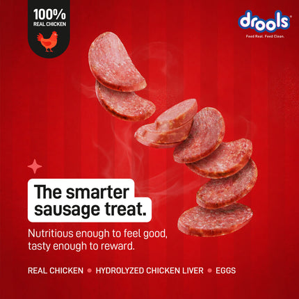 Drools Chicken Sausages Dog Treat 450g