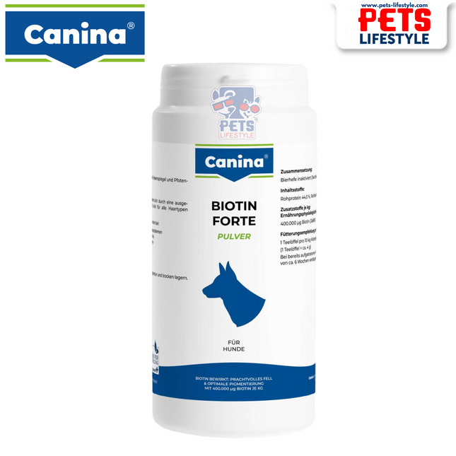 Canina BIOTIN Forte Powder (Skin & Coat Supplement for Dogs)
