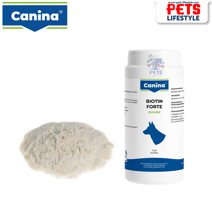Canina BIOTIN Forte Powder (Skin & Coat Supplement for Dogs)