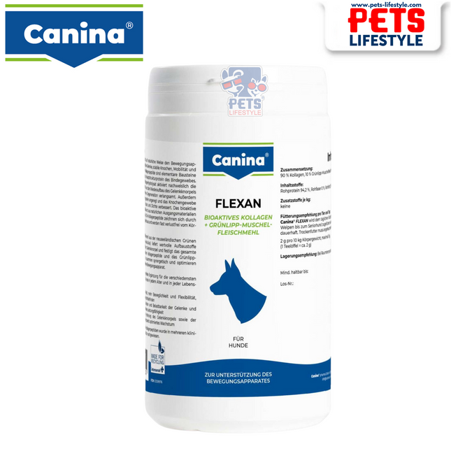 Canina FLEXAN Powder  (Bioactive Collagen for Strong Joints & Mobility)