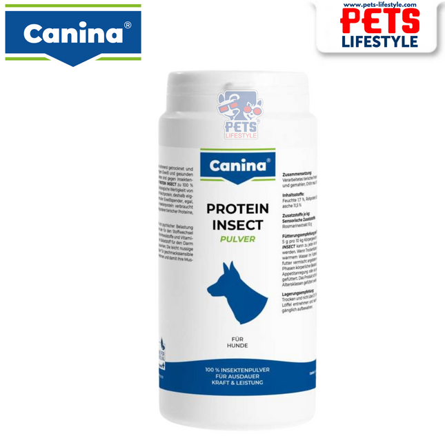 Canina PROTEIN INSECT – 100% Insect Protein Powder for Dogs