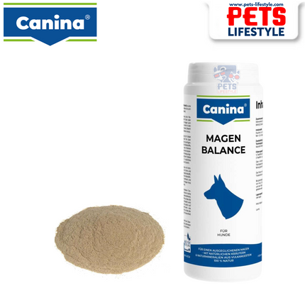 Canina MAGEN BALANCE for Dogs – 250 g | Natural Relief for Stomach Acidity, Grass Eating & Mucus Regurgitation