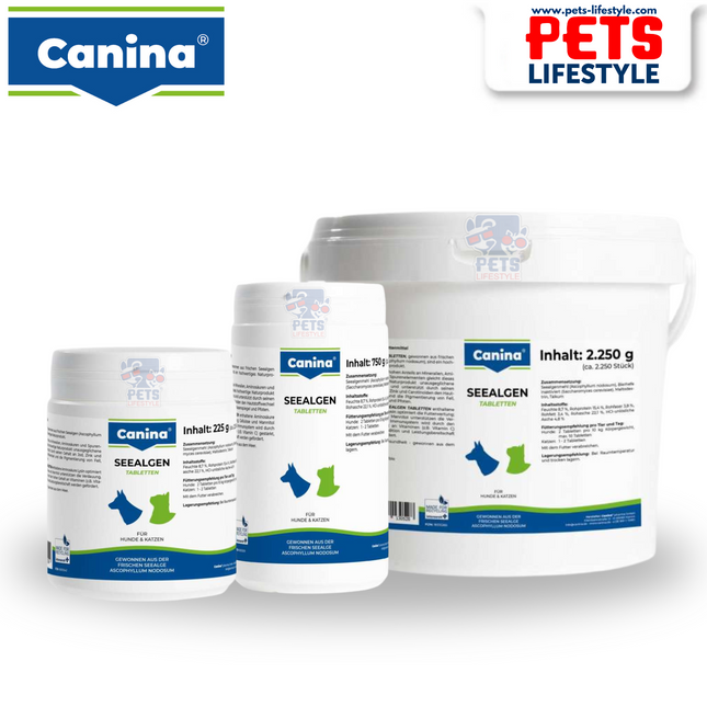 Canina Seaweed Tablets – Natural Mineral Support for Skin, Pigmentation & Digestion