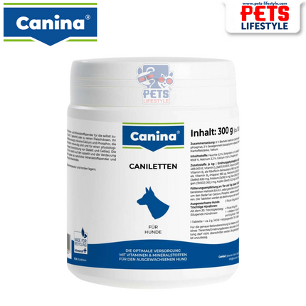 Canina CANILETTEN (Daily Multivitamin & Mineral Tabs for Dogs)