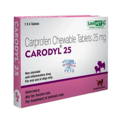 Carodyl Carprofen Chewable Tablets 25 mg