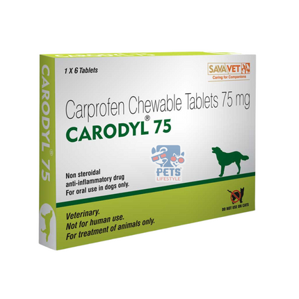 Carodyl Carprofen Chewable Tablets 75 mg