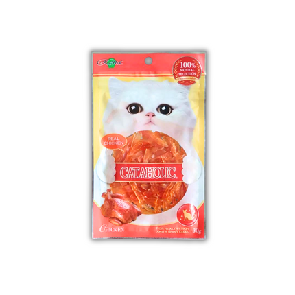 Cataholic Neko Sliced Soft Chicken Jerky Cat Treats - 30 g